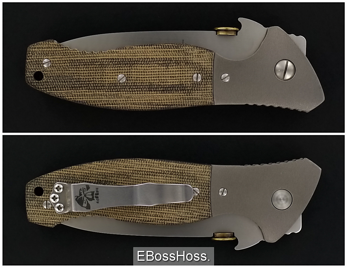 K.Emerson Kershaw Emerson CQC-11K D2 6031D2 pocket knife, Ernest Emerson